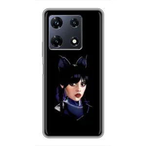 Чехлы с принтом Уэнсдей на Infinix Note 30 Pro (Милая Уэнсдей)