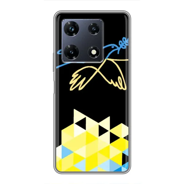 Чехол с рисунком «Мир для Украины» для Infinix Note 30 Pro Чехол с рисунком «Мир для Украины» для Infinix Note 30 Pro