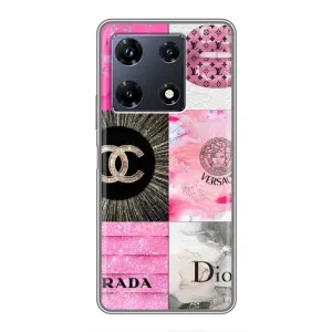 Чохол (Dior, Prada, YSL, Chanel) для Infinix Note 30 Pro (Модніца)