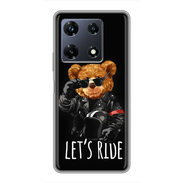 Чохол з малюнком «Модный Мишка» для Infinix Note 30 Pro Чохол з малюнком «Модный Мишка» для Infinix Note 30 Pro