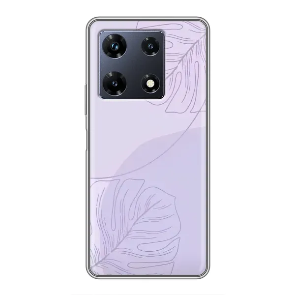 Чехол с рисунком «Монстера фиолетовая» для Infinix Note 30 Pro Чехол с рисунком «Монстера фиолетовая» для Infinix Note 30 Pro