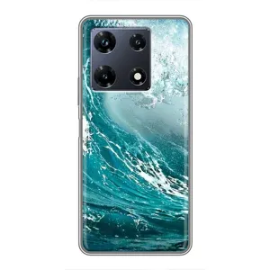 Летний Чехол на Infinix Note 30 Pro (Морская волна)