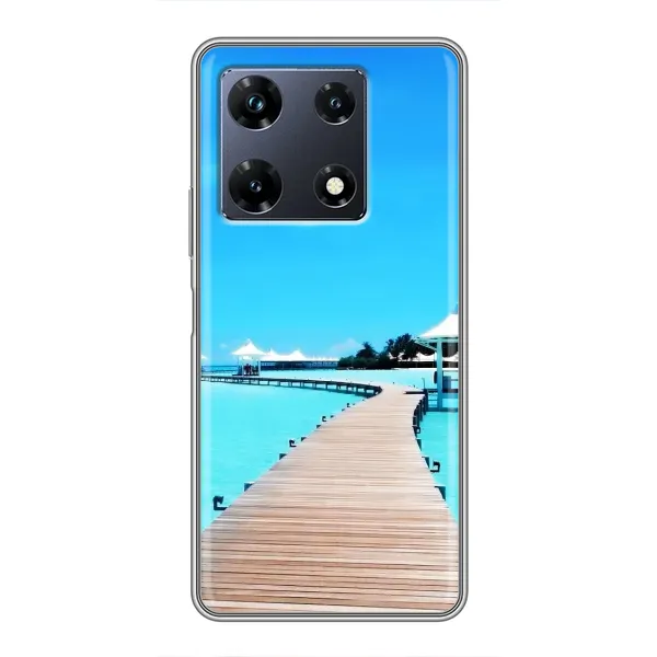 Чехол с рисунком «Набережная» для Infinix Note 30 Pro