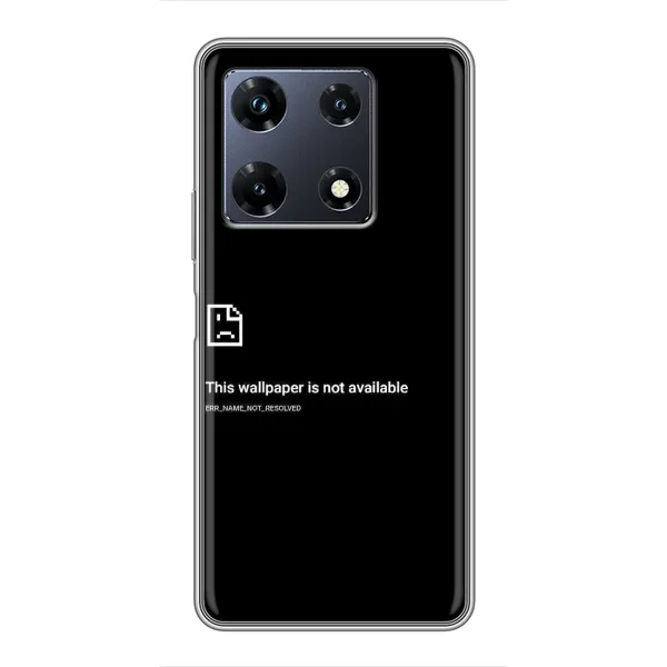 Чохол з малюнком «Помилка» для Infinix Note 30 Pro Чохол з малюнком «Помилка» для Infinix Note 30 Pro