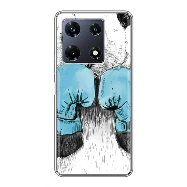 Чехол с рисунком «Панда боксер» для Infinix Note 30 Pro Чехол с рисунком «Панда боксер» для Infinix Note 30 Pro
