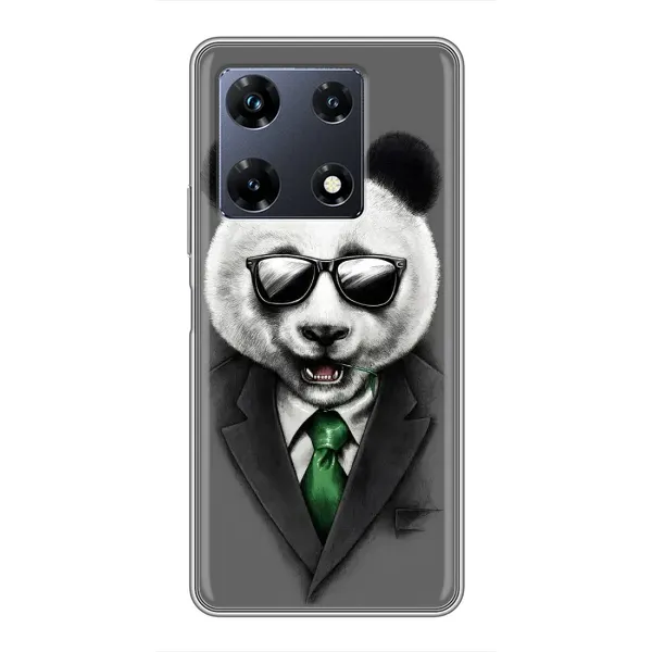 Чехол с рисунком «Панда в очках» для Infinix Note 30 Pro Чехол с рисунком «Панда в очках» для Infinix Note 30 Pro