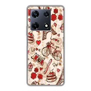 Чехол с Эйфелевой башней на Infinix Note 30 Pro (Париж мечта)