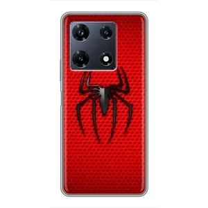 Чехол Супергерой Человека Паука на Infinix Note 30 Pro (Паук марвел)