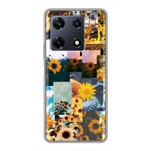 Чохли з картинкою Соняшників для Інфінікс Нот 30 про (Соншниковий дизайн)