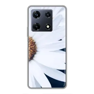 Чохол з ромашками на Infinix Note 30 Pro (Пів ромашки)