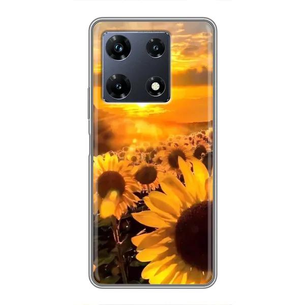 Чехол с рисунком «поле подсолнухов» для Infinix Note 30 Pro