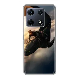 Чехол дракон Беззубик для Infinix Note 30 Pro (Полет Беззубика)