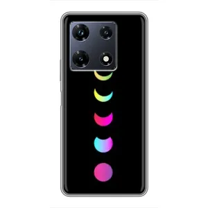 Чехол (ТПУ) с планетами на Infinix Note 30 Pro (Полнолуние)