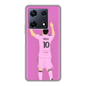 Чохли Лео Мессі в Маямі на Infinix Note 30 Pro (Святкування Мессі)