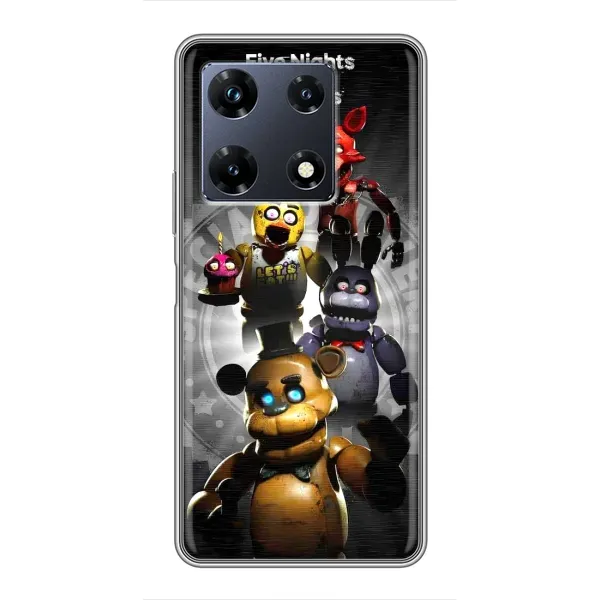 Чехол с рисунком «Пять ночей» для Infinix Note 30 Pro Чехол с рисунком «Пять ночей» для Infinix Note 30 Pro