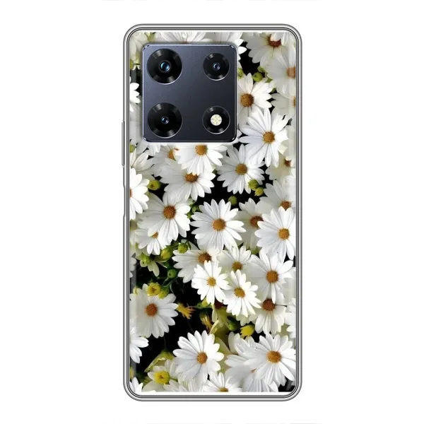 Чехол с рисунком «Рамка в ромашках» для Infinix Note 30 Pro Чехол с рисунком «Рамка в ромашках» для Infinix Note 30 Pro
