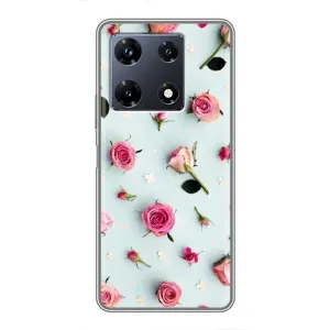 Чохли з принтом Троянд для Infinix Note 30 Pro (Різні квіти)