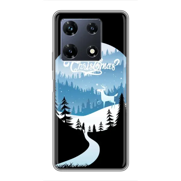 Чехол с рисунком «Рождественский Олень» для Infinix Note 30 Pro Чехол с рисунком «Рождественский Олень» для Infinix Note 30 Pro