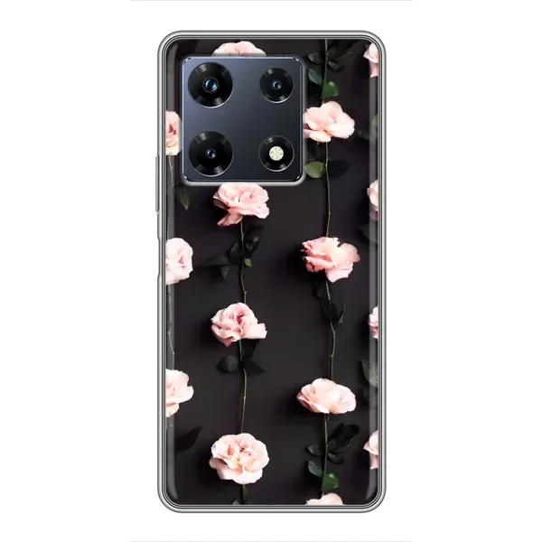 Чехол с рисунком «Розы» для Infinix Note 30 Pro
