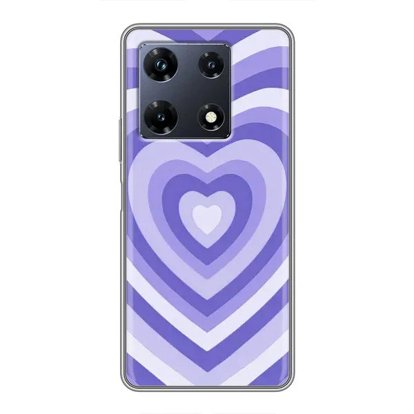 Чохол з малюнком «Серце фіолет» для Infinix Note 30 Pro Чохол з малюнком «Серце фіолет» для Infinix Note 30 Pro