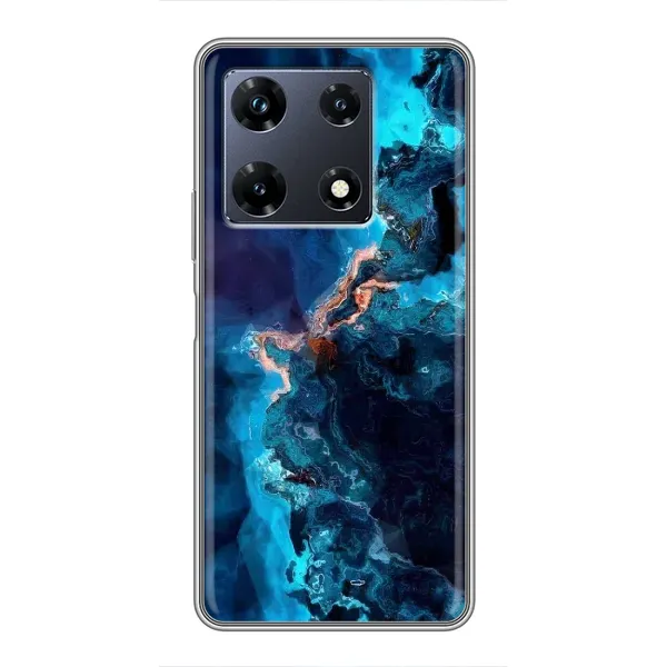Чехол с рисунком «Синий мрамор» для Infinix Note 30 Pro Чехол с рисунком «Синий мрамор» для Infinix Note 30 Pro