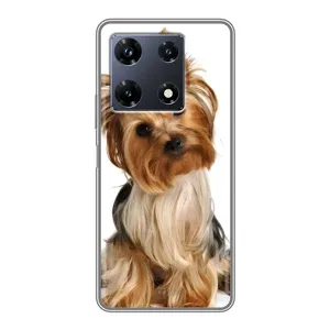 Чехол (ТПУ) Милые собачки для Infinix Note 30 Pro (Собака Терьер)