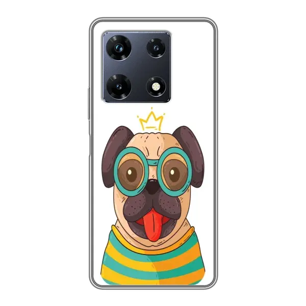 Чехол с рисунком «Собака Король» для Infinix Note 30 Pro Чехол с рисунком «Собака Король» для Infinix Note 30 Pro