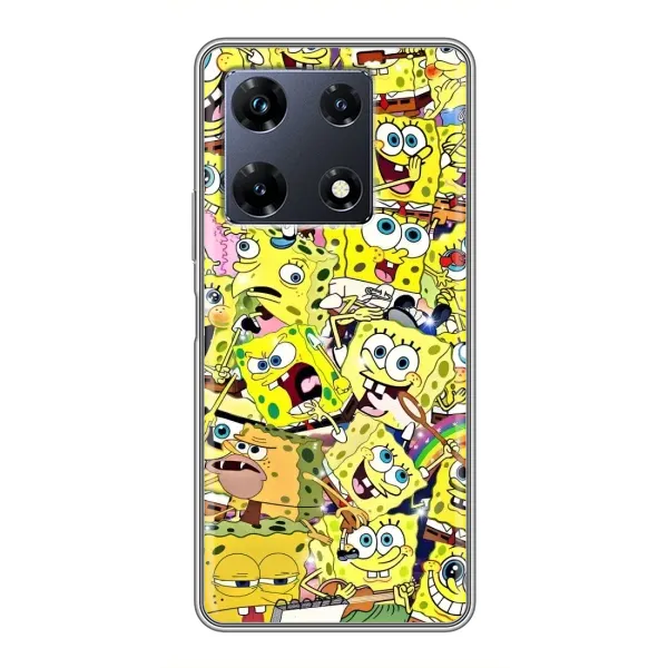 Чехол с рисунком «Спанч Боб Арт» для Infinix Note 30 Pro Чехол с рисунком «Спанч Боб Арт» для Infinix Note 30 Pro