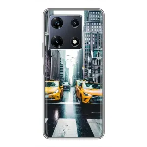 Силіконовий бампер (Працівники) на Infinix Note 30 Pro (Таксі)