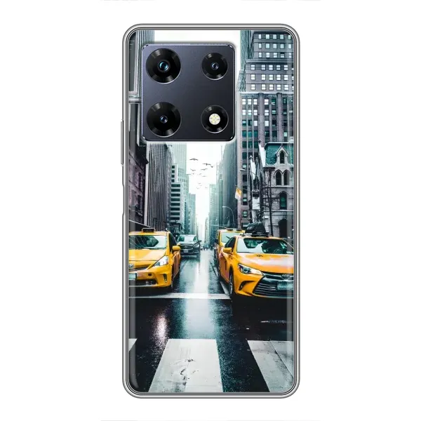 Чехол с рисунком «Такси» для Infinix Note 30 Pro Чехол с рисунком «Такси» для Infinix Note 30 Pro