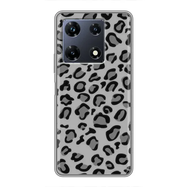 Чехол с рисунком «Темный леопрад» для Infinix Note 30 Pro