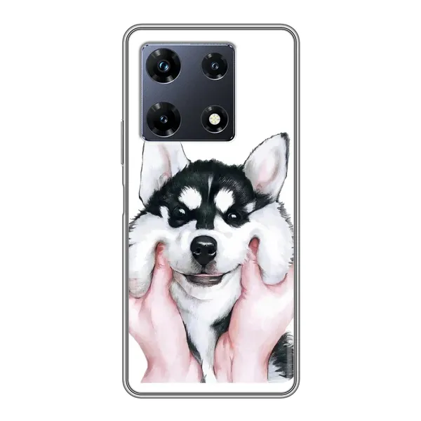 Чехол с рисунком «Собака Хаски» для Infinix Note 30 Pro Чехол с рисунком «Собака Хаски» для Infinix Note 30 Pro