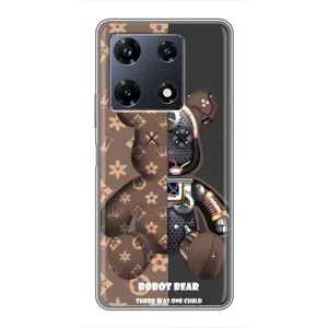 Силіконовий чохол для Infinix Note 30 Pro (Ведметик Луі Віттон)