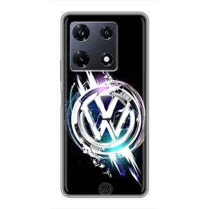Чехол "Фольксваген" для Infinix Note 30 Pro (Volkswagen на черном)