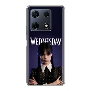 Чехлы с принтом Уэнсдей на Infinix Note 30 Pro (Wednesdey)