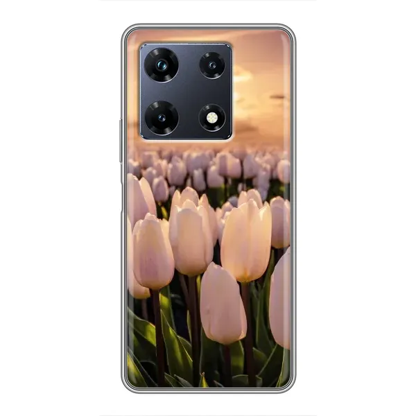 Чехол с рисунком «Закат с цветами» для Infinix Note 30 Pro Чехол с рисунком «Закат с цветами» для Infinix Note 30 Pro