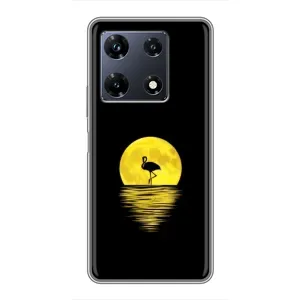Летний Чехол на Infinix Note 30 Pro (Желтый Закат)
