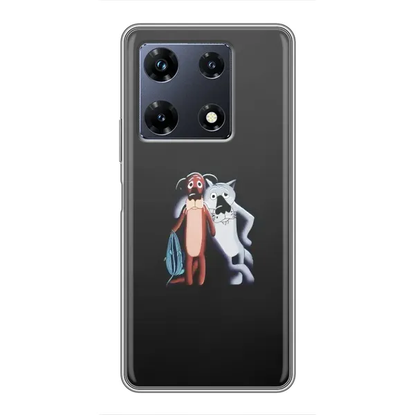 Чехол с рисунком «Шо, опять» для Infinix Note 30 Pro