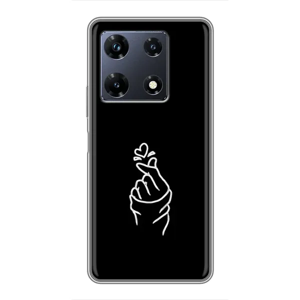 Чехол с рисунком «Знак Сердечка» для Infinix Note 30 Pro Чехол с рисунком «Знак Сердечка» для Infinix Note 30 Pro