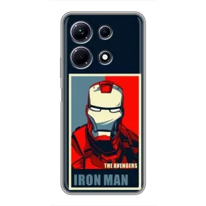 Чехол Супергерой Железный человек на Infinix Note 30 (Art Iron man)