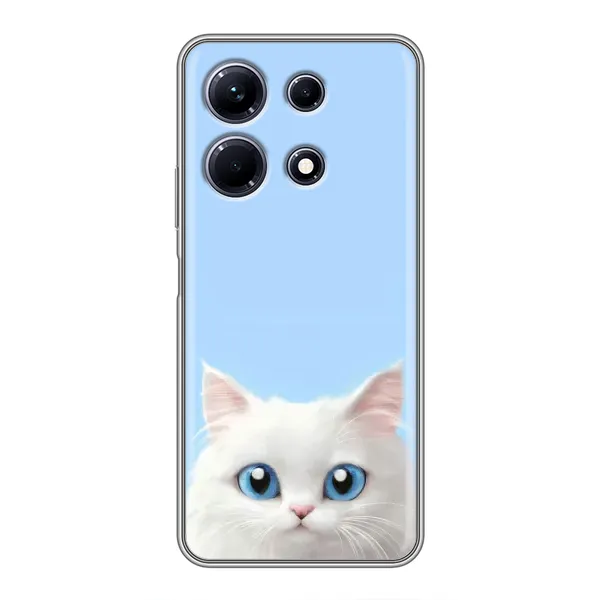 Чехол с рисунком «Белый кот» для Infinix Note 30 Чехол с рисунком «Белый кот» для Infinix Note 30