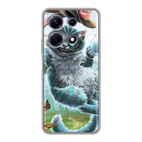 Чехол с рисунком «Чеширский КОТИК» для Infinix Note 30 Чехол с рисунком «Чеширский КОТИК» для Infinix Note 30