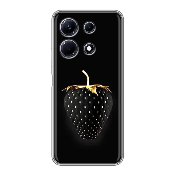 Чехол с рисунком «Чёрная клубника» для Infinix Note 30 Чехол с рисунком «Чёрная клубника» для Infinix Note 30