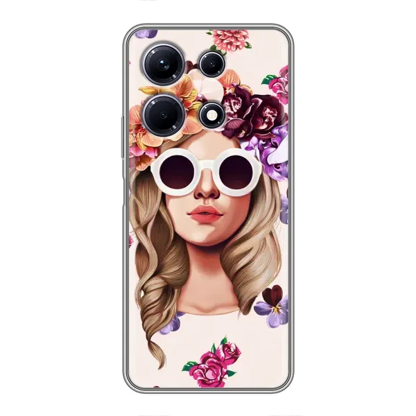 Чехол с рисунком «Девушка в очках» для Infinix Note 30 Чехол с рисунком «Девушка в очках» для Infinix Note 30
