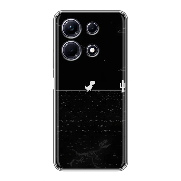 Чехол с рисунком «Динозаврик» для Infinix Note 30