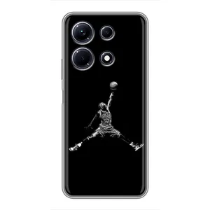 Силиконовый Чехол Nike Air Jordan на Инфиникс Нот 30 (Джордан)