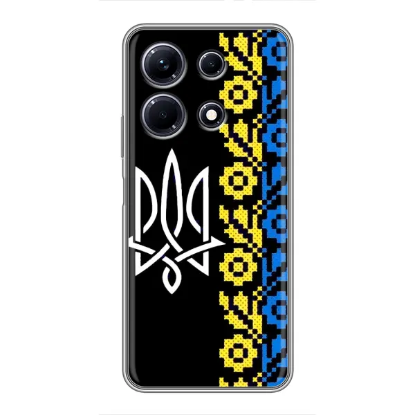 Чехол с рисунком «Герб и вышыванка» для Infinix Note 30 Чехол с рисунком «Герб и вышыванка» для Infinix Note 30
