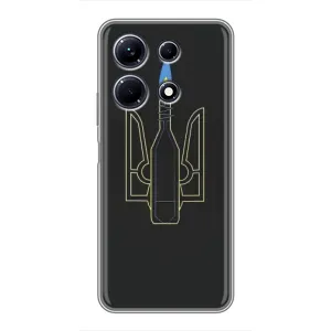 Чехол с картинкой (Патриотический ГЕРБ) на Infinix Note 30 (Герб - Молотова)