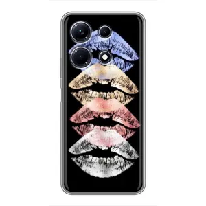 Чохол Стильні дівчата на Infinix Note 30 (Губи)