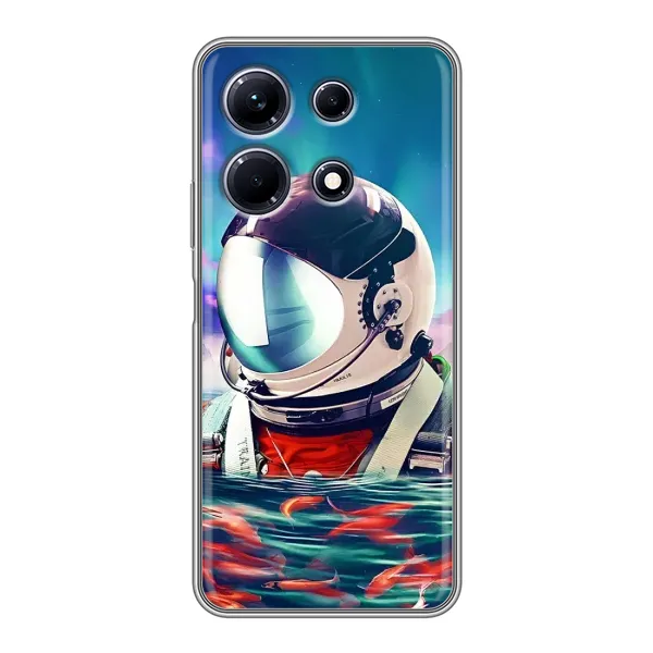 Чехол с рисунком «Космонавт в воде» для Infinix Note 30 Чехол с рисунком «Космонавт в воде» для Infinix Note 30